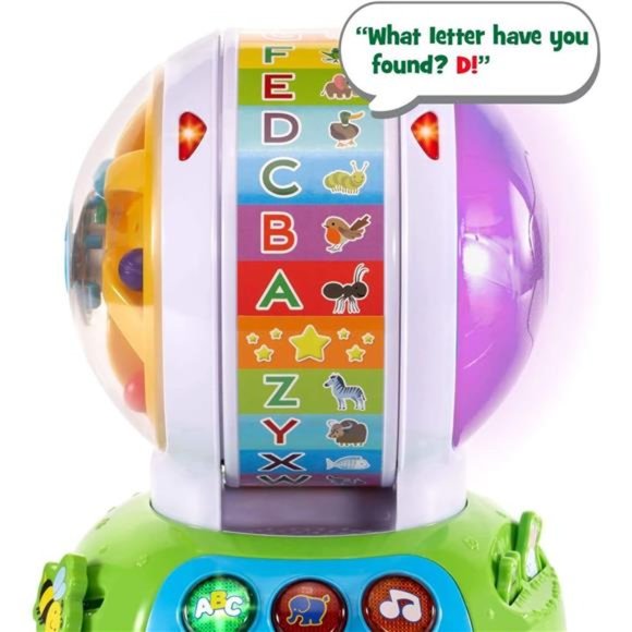 LeapFrog Spin and Sing Alphabet Zoo for ages 6 months to 36 months, Blue - Picture 11 of 16